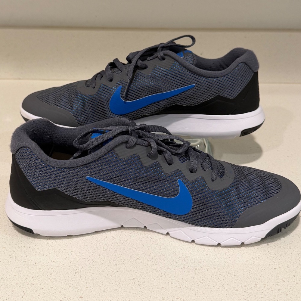 Nike Flex Experience RN 4 Anthracite Blue Running Shoes 749172-002 Mens 10